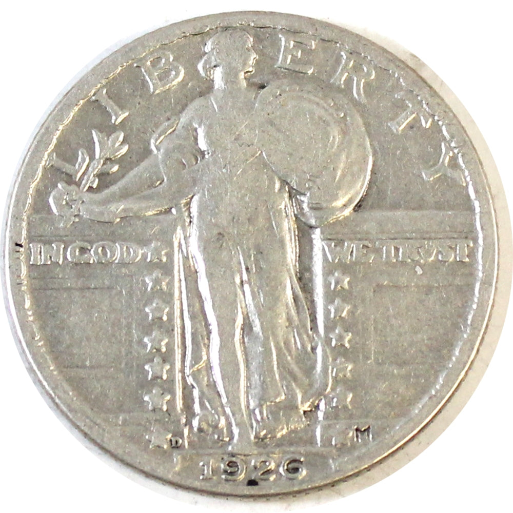 1926 USA Quarter Fine (F12)