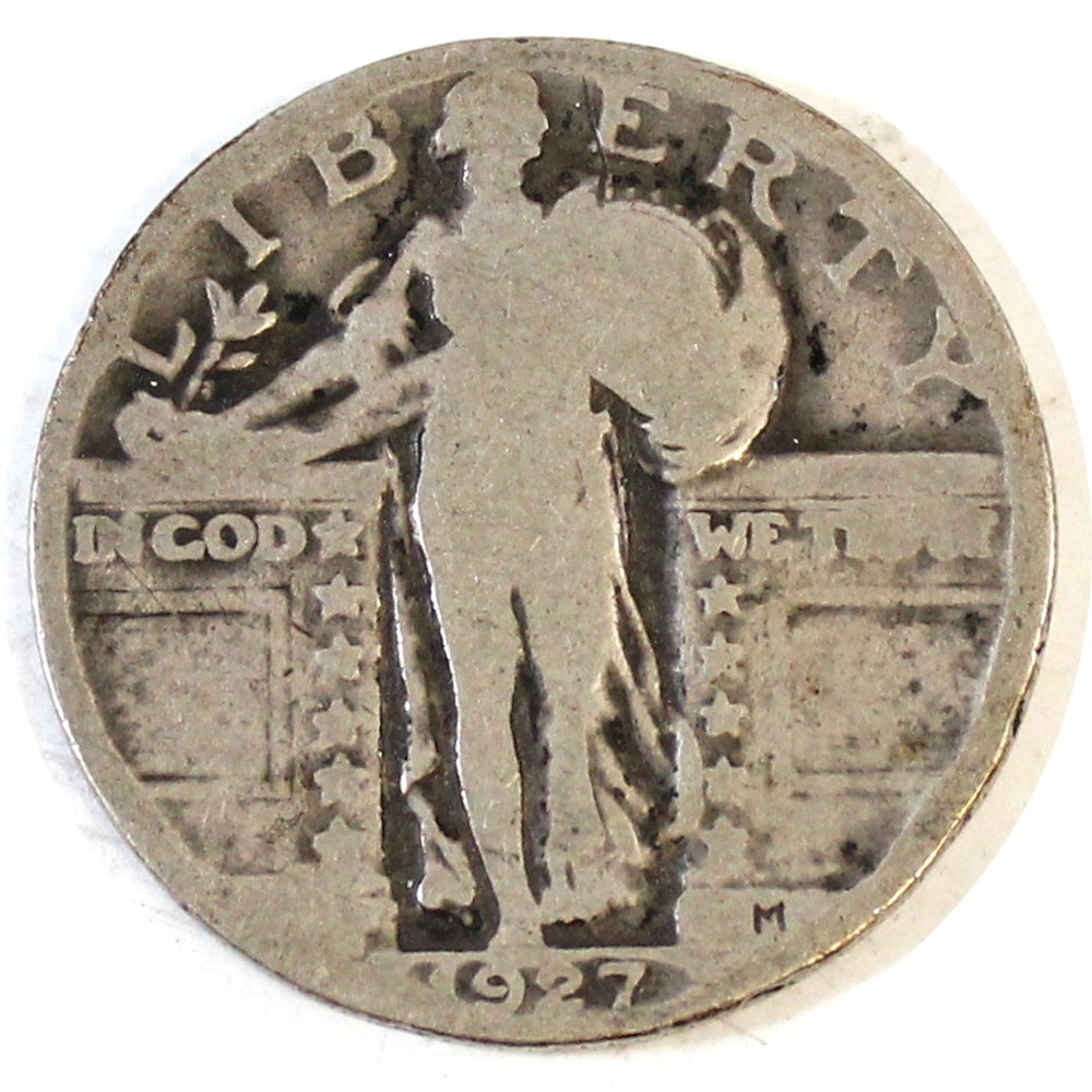 1927 USA Quarter About Good (AG3)