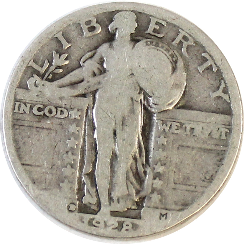 1928 D USA Quarter Good (G4)