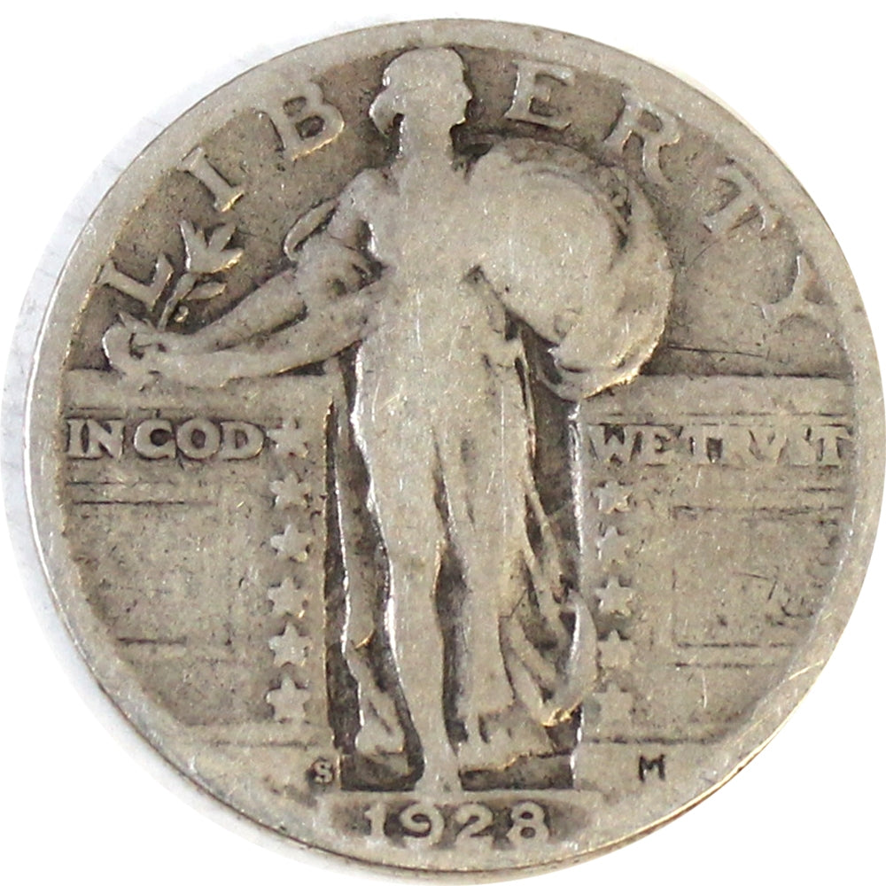 1928 S USA Quarter Very Good (VG8)