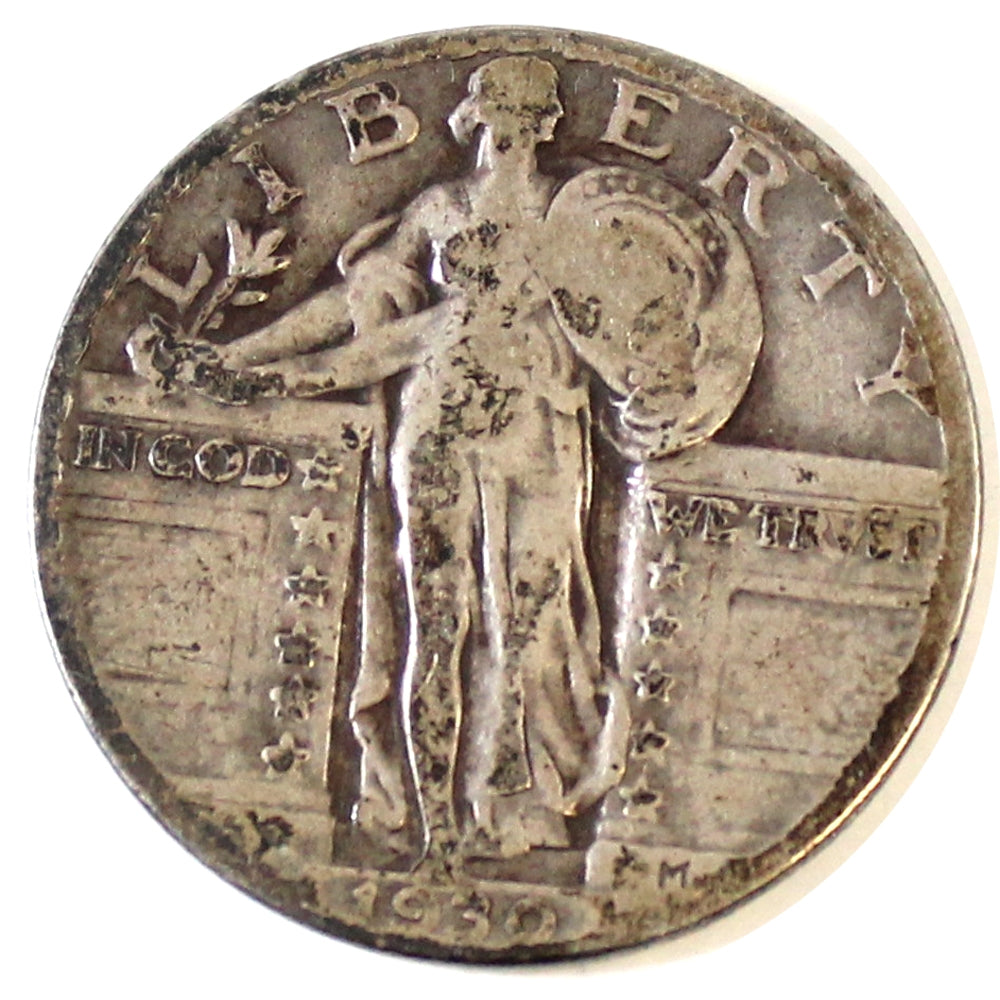 1930 USA Quarter VG-F (VG10)