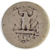 1934 D Heavy Motto USA Quarter Poor