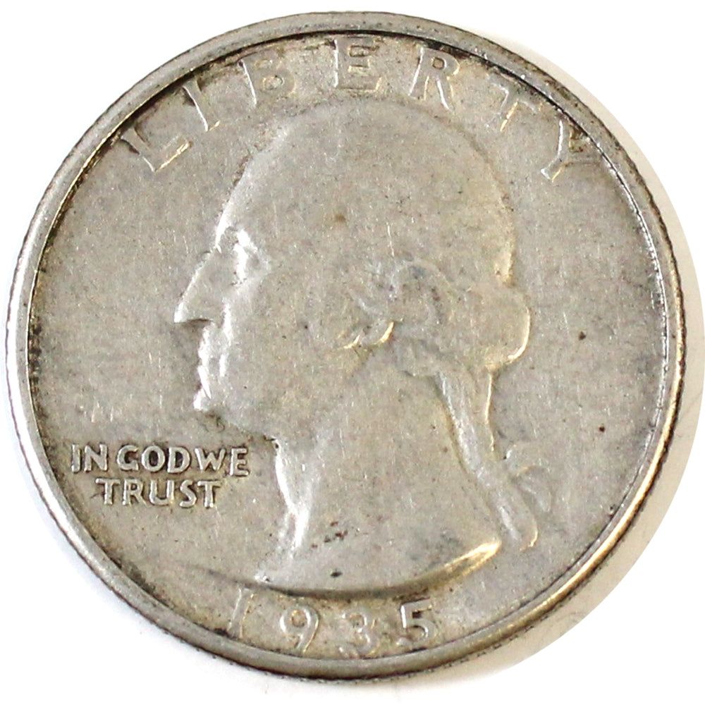 1935 USA Quarter VF-EF (VF30)