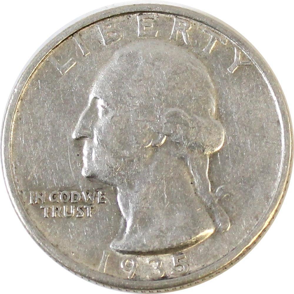 1935 S USA Quarter VF-EF (VF30)