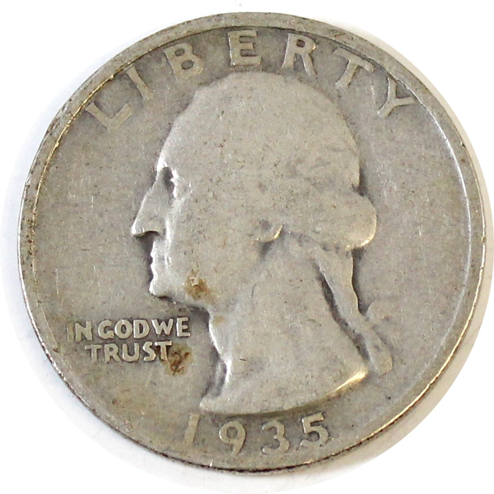 1935 S USA Quarter G-VG (G6)