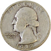 1937 S USA Quarter Very Good (VG8)