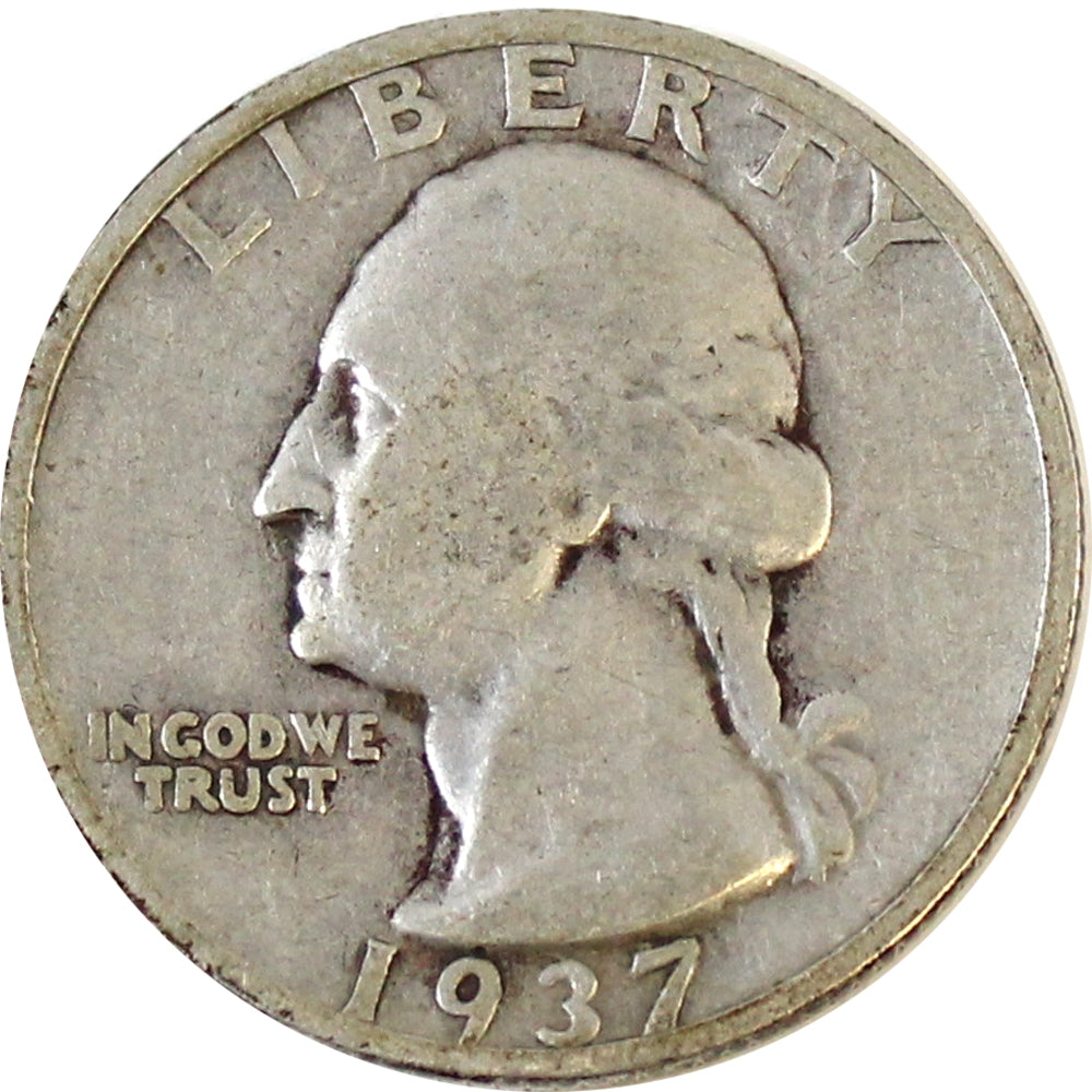 1937 S USA Quarter Very Good (VG8)