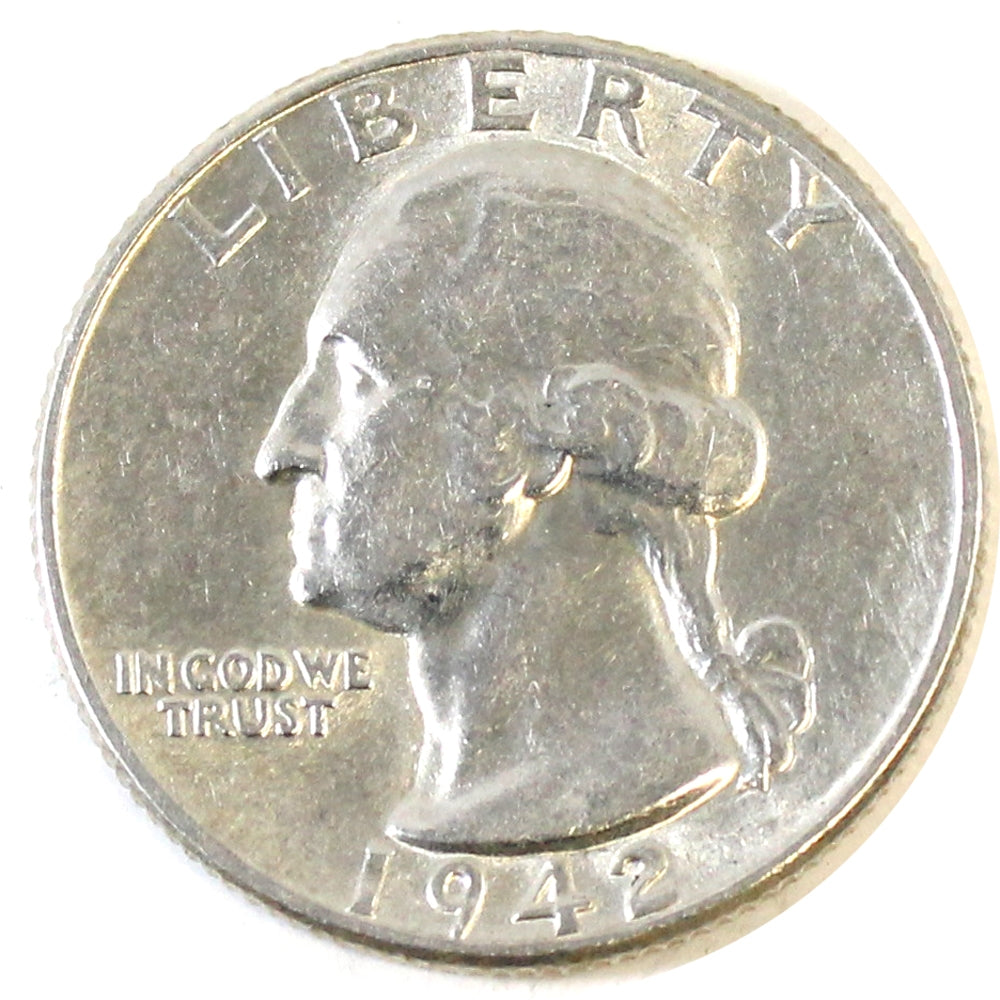 1942 USA Quarter AU-UNC (AU55)