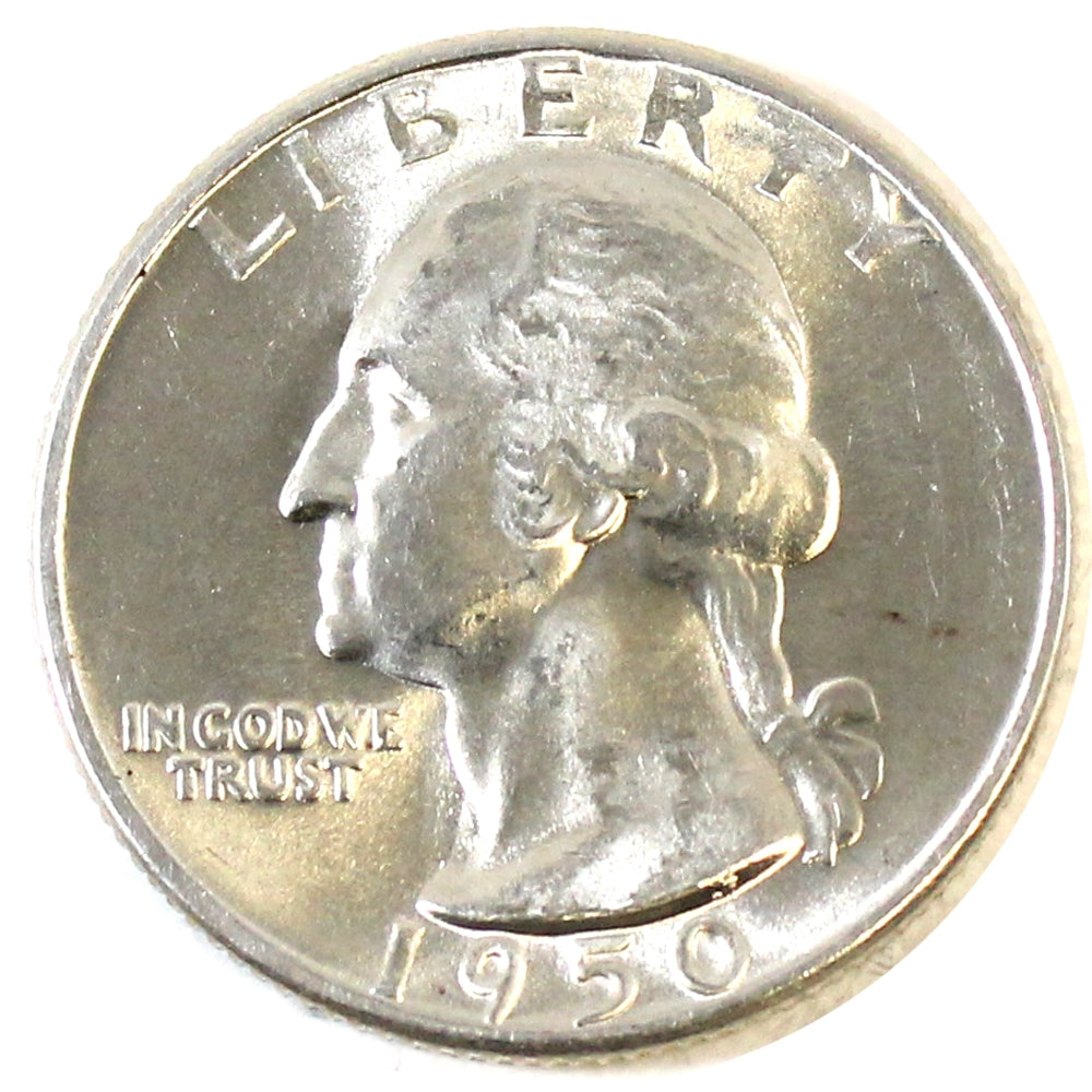1950 D USA Quarter Choice Brilliant Uncirculated (MS64)