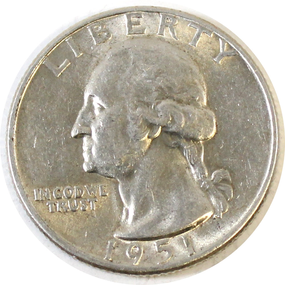 1951 D USA Quarter AU-UNC (AU55)