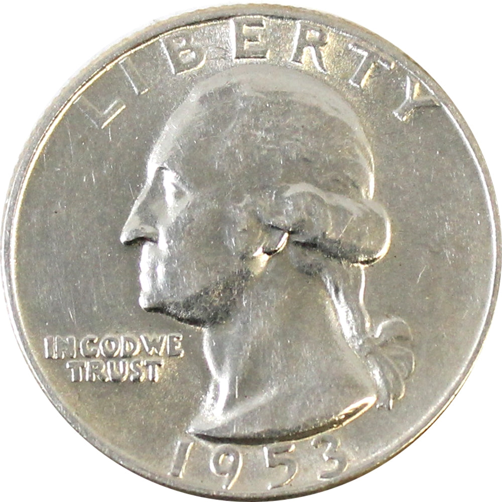 1953 S USA Quarter AU-UNC (AU55)