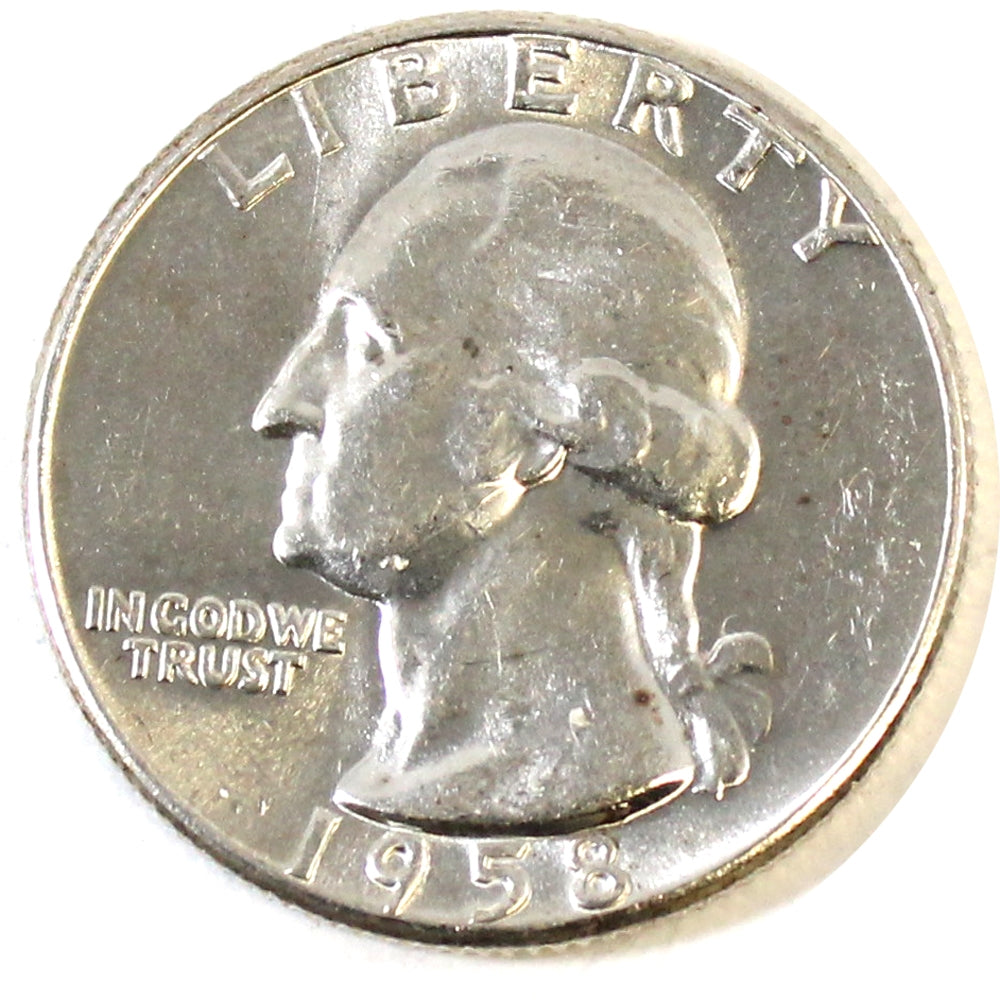1958 USA Quarter UNC+ (MS62)