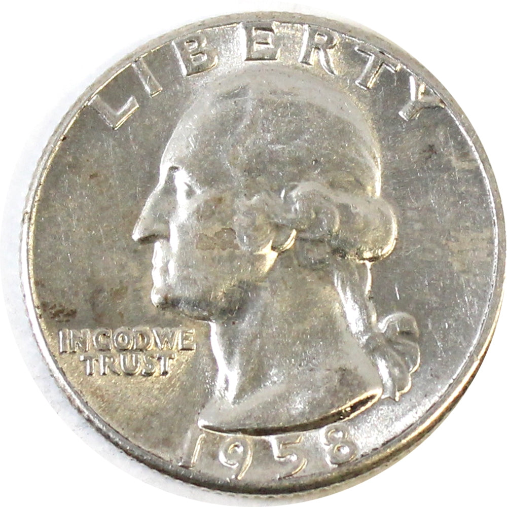 1958 USA Quarter AU-UNC (AU55)