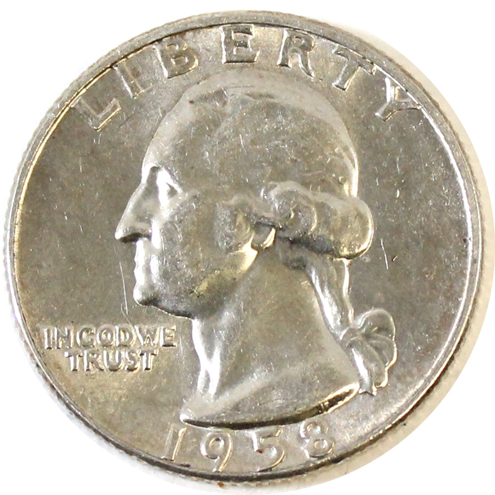 1958 D USA Quarter UNC+ (MS62)