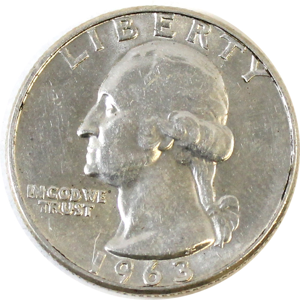 1963 D USA Quarter UNC+ (MS62)