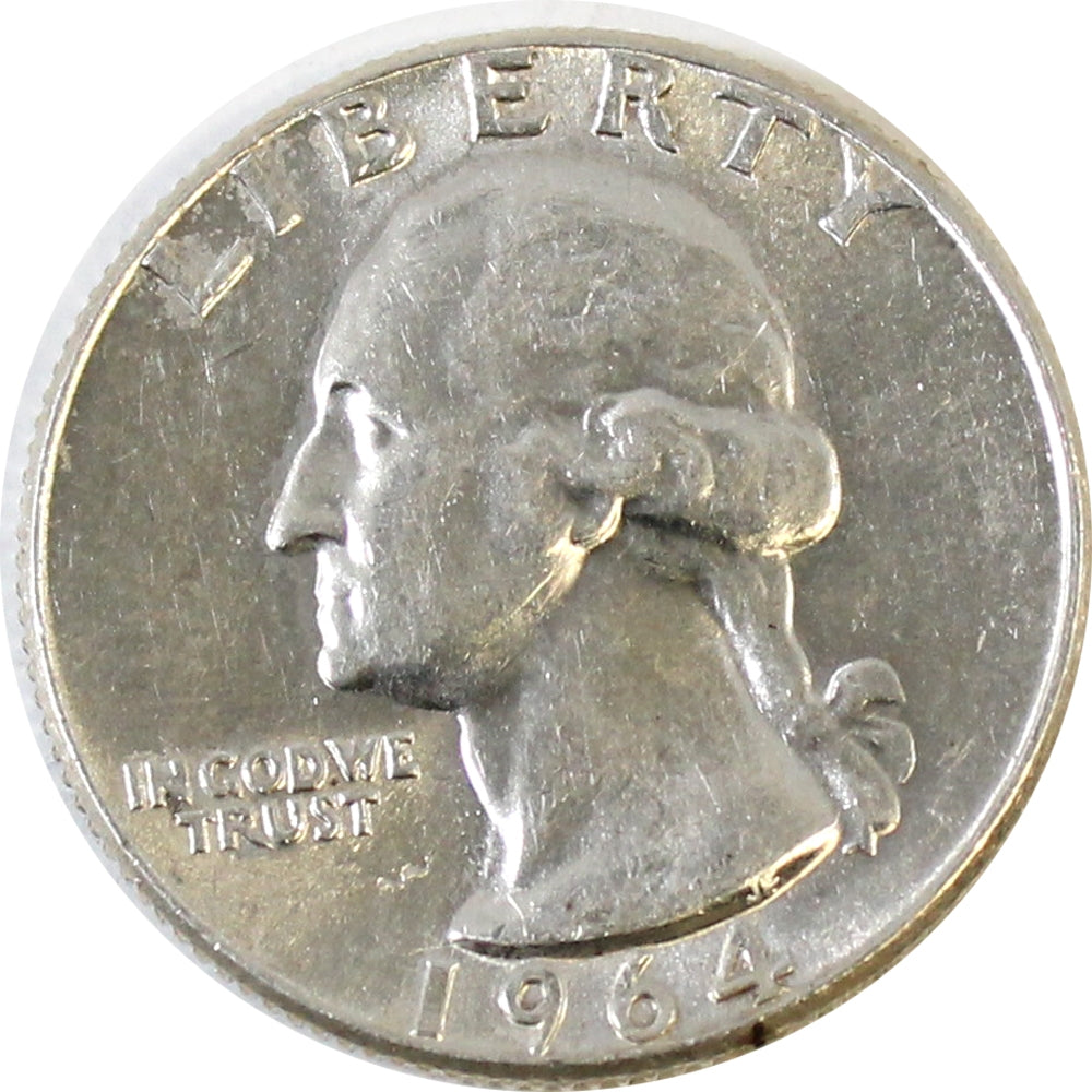 1964 D USA Quarter AU-UNC (AU55)