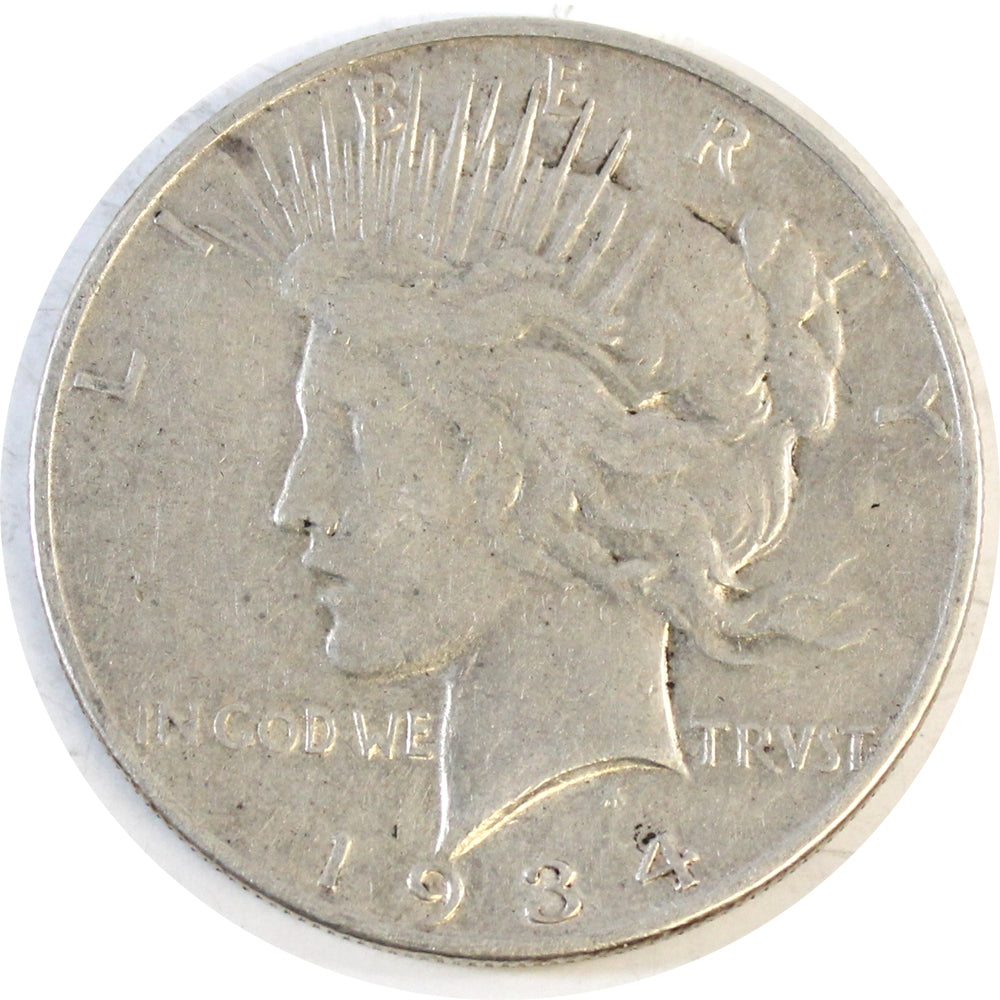 1934 D USA Dollar Very Fine (VF20)