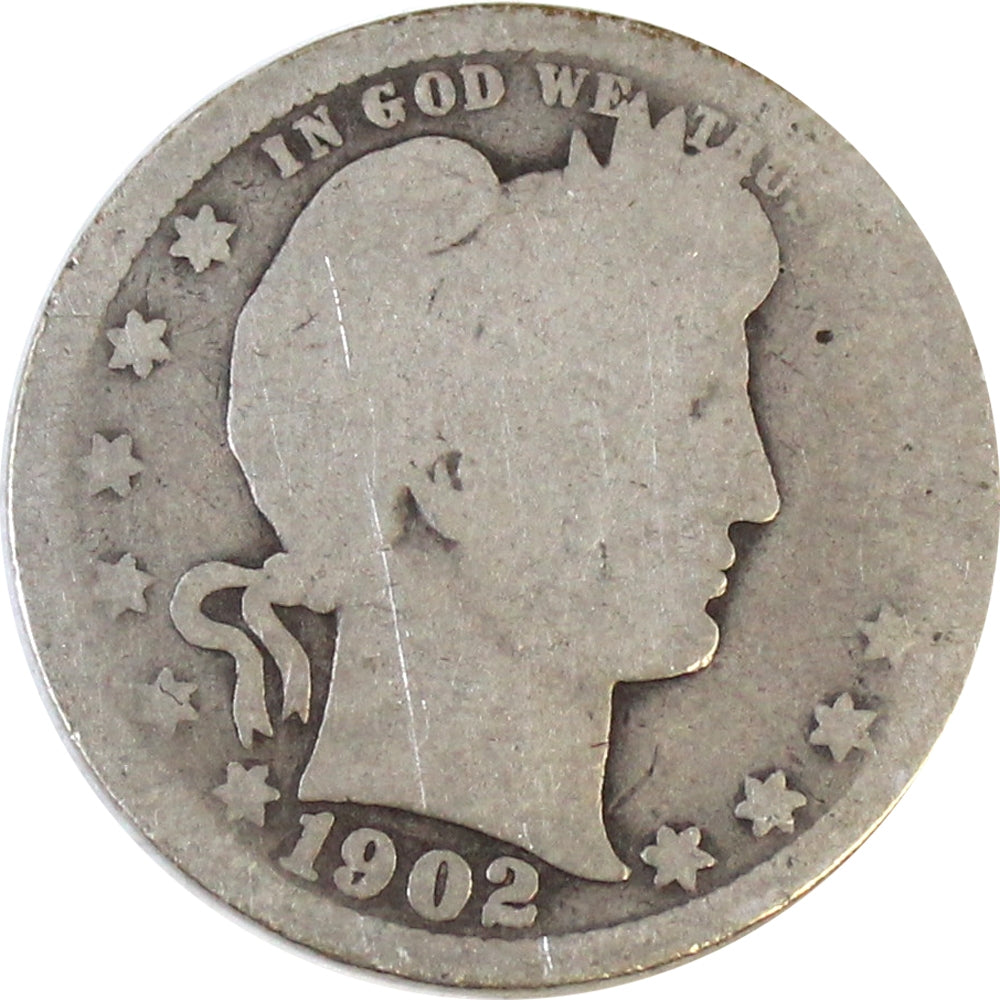 1902 USA Quarter Poor