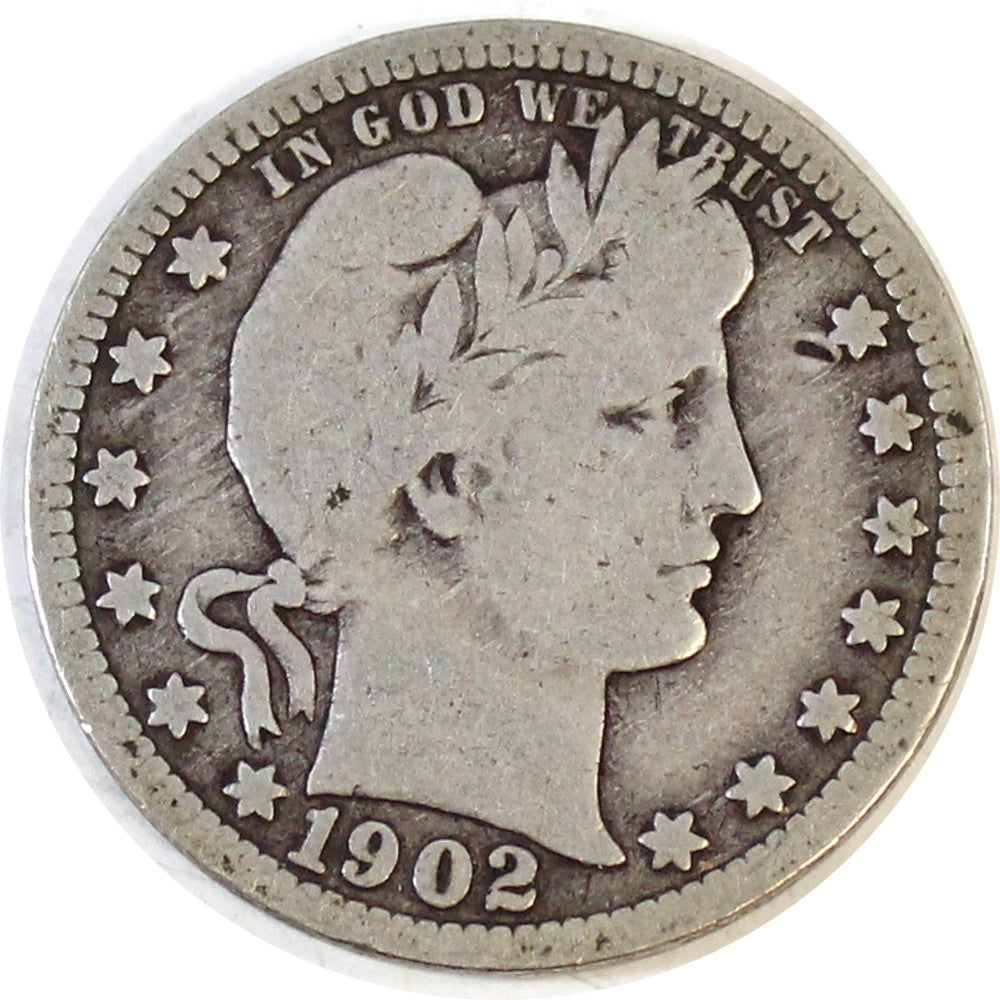 1902 S USA Quarter Very Good (VG8)