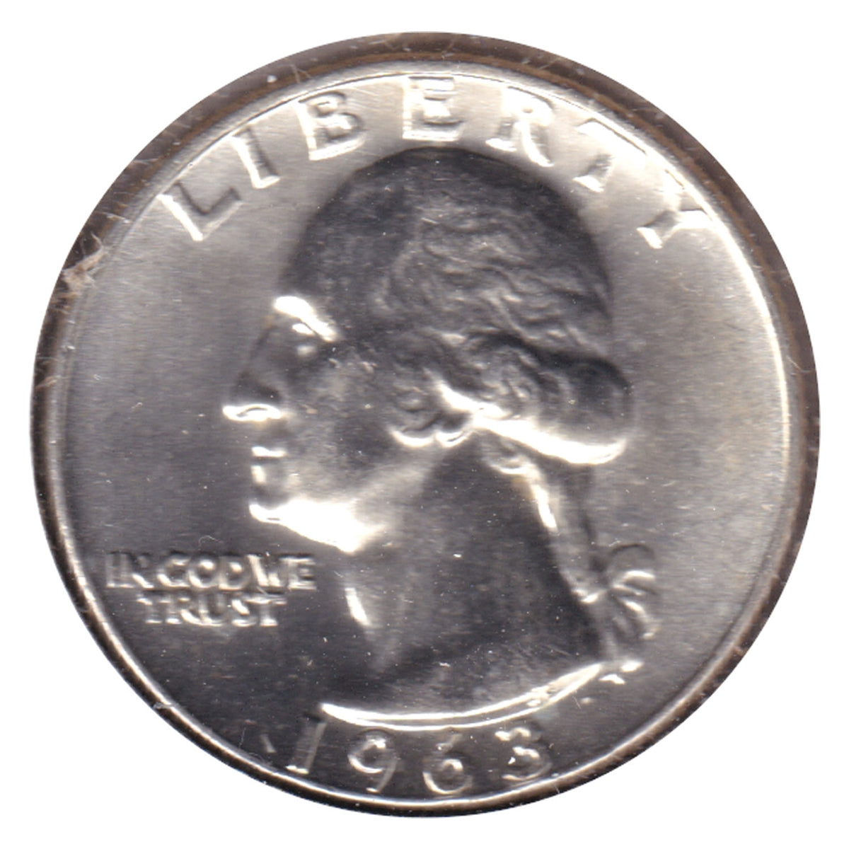 1963 D USA Quarter Brilliant Uncirculated (MS63)