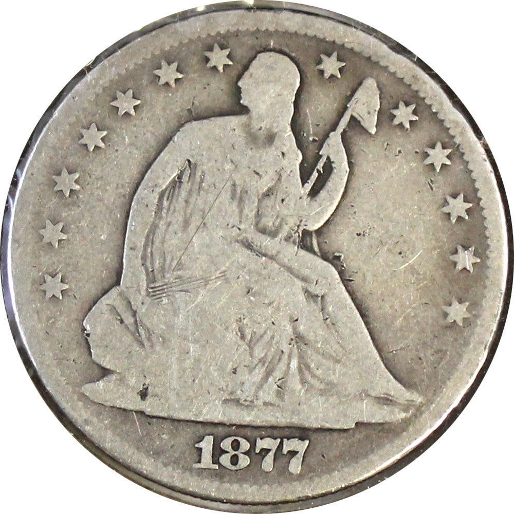 1877 USA Half Dollar Good (G4) $