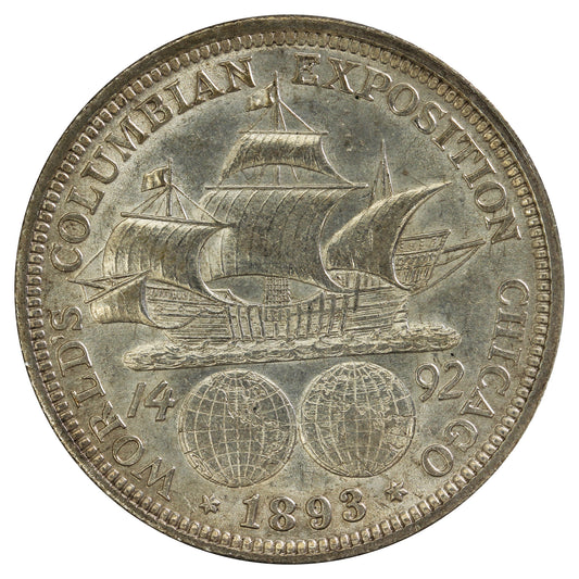 1893 Columbian Expo USA Half Dollar UNC+ (MS62) $