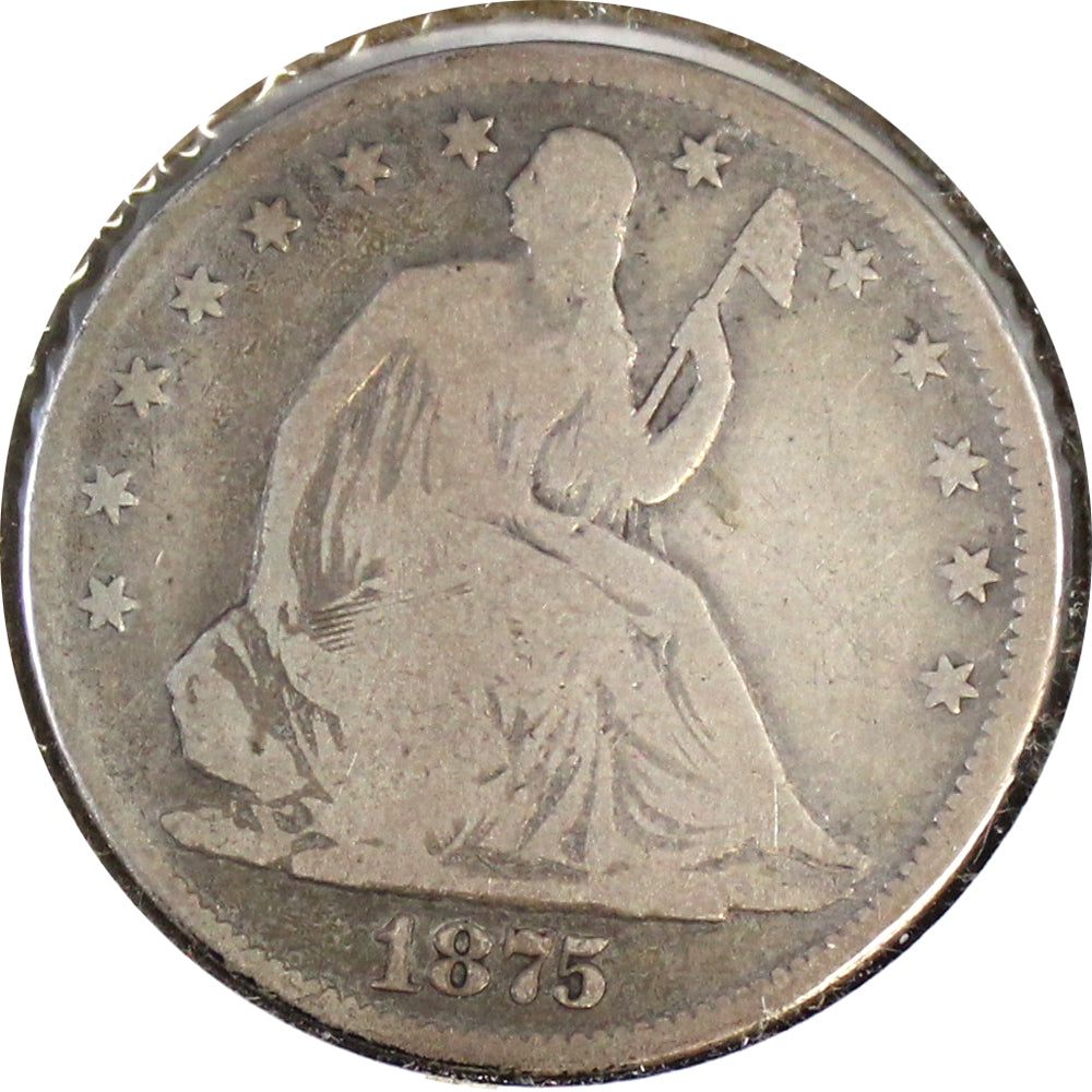 1875 USA Half Dollar Very Good (VG8)