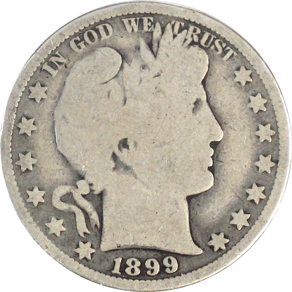 1899 USA Half Dollar About Good (AG3)