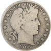 1906 S USA Half Dollar About Good (AG3)