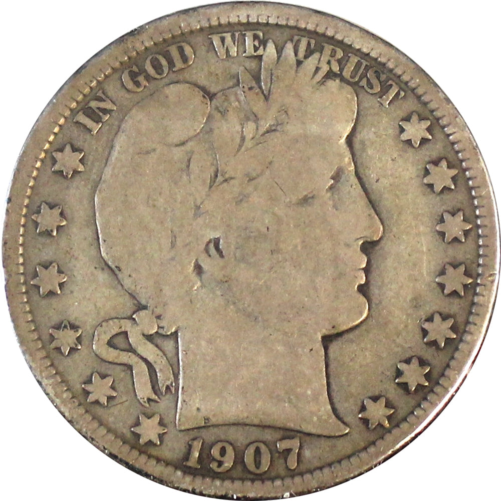 1907 D USA Half Dollar Very Good (VG8)