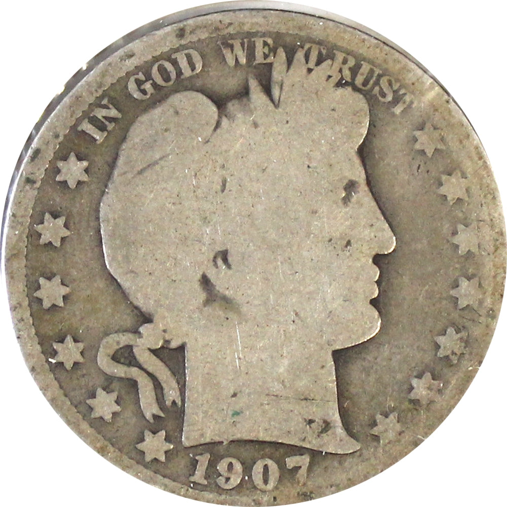 1907 S USA Half Dollar About Good (AG3)