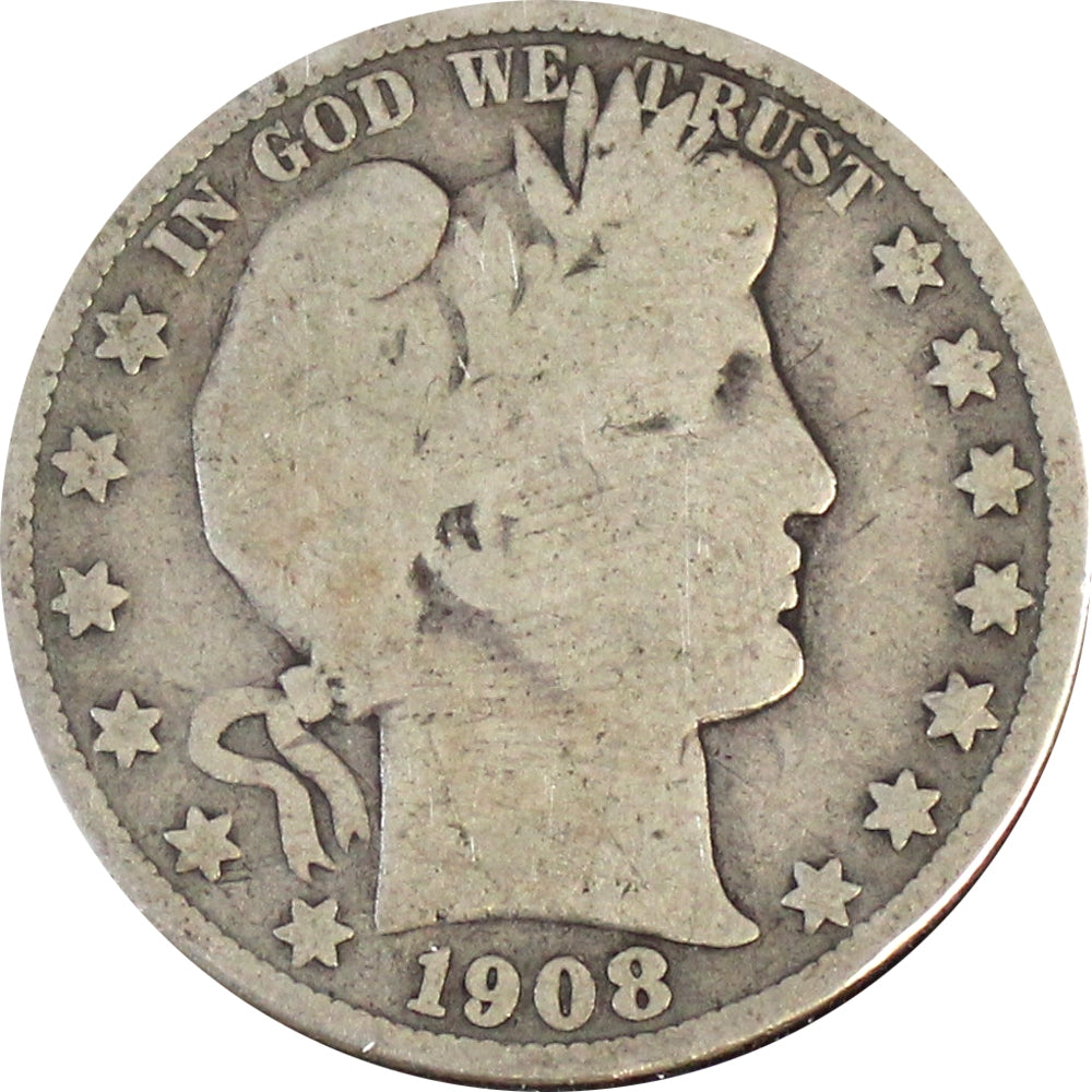 1908 S USA Half Dollar Good (G4)