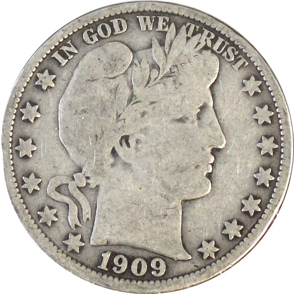1909 USA Half Dollar VG-F (VG10)