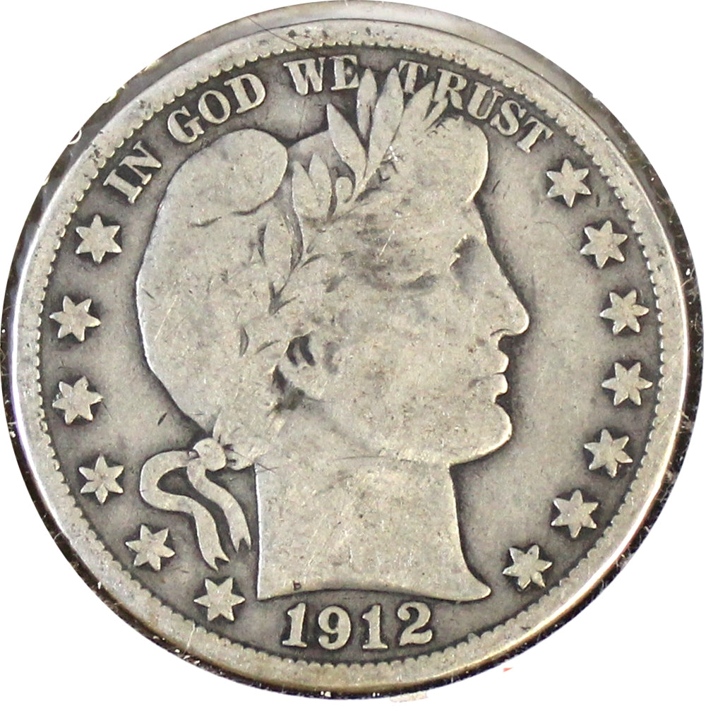 1912 S USA Half Dollar Very Good (VG8)