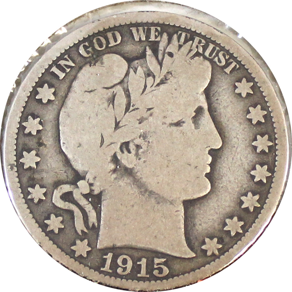 1915 S USA Half Dollar G-VG (G6)