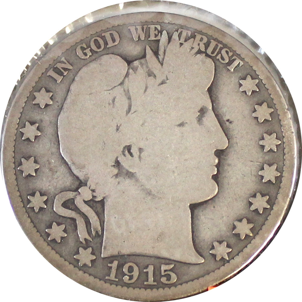 1915 S USA Half Dollar Good (G4)