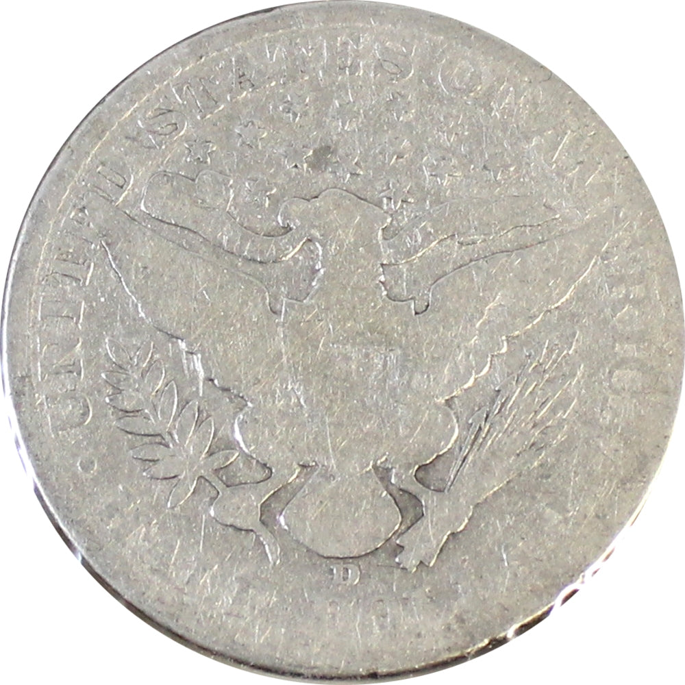 1915 D USA Half Dollar About Good (AG3)