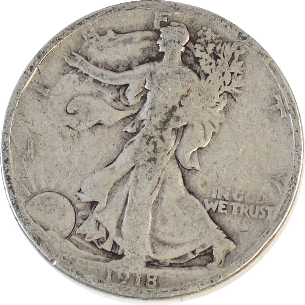 1918 USA Half Dollar G-VG (G6)