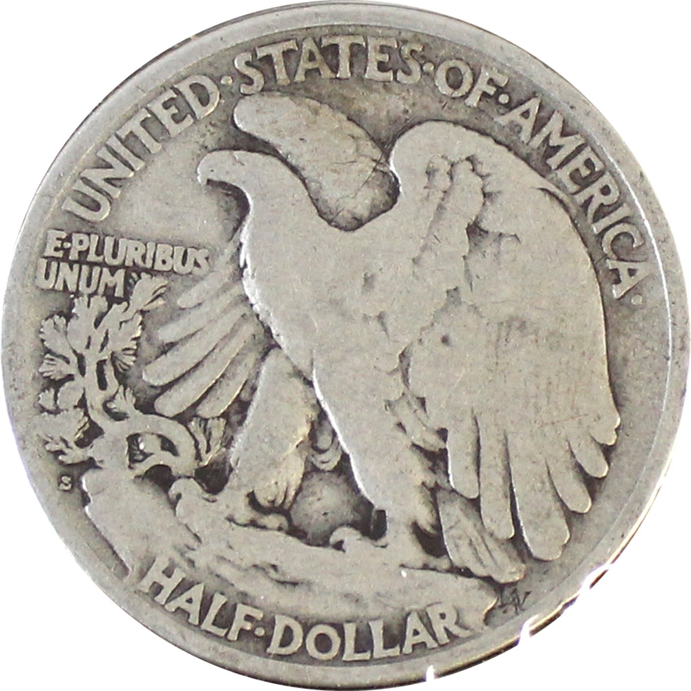 1918 S USA Half Dollar G-VG (G6)