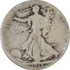 1918 S USA Half Dollar About Good (AG3)