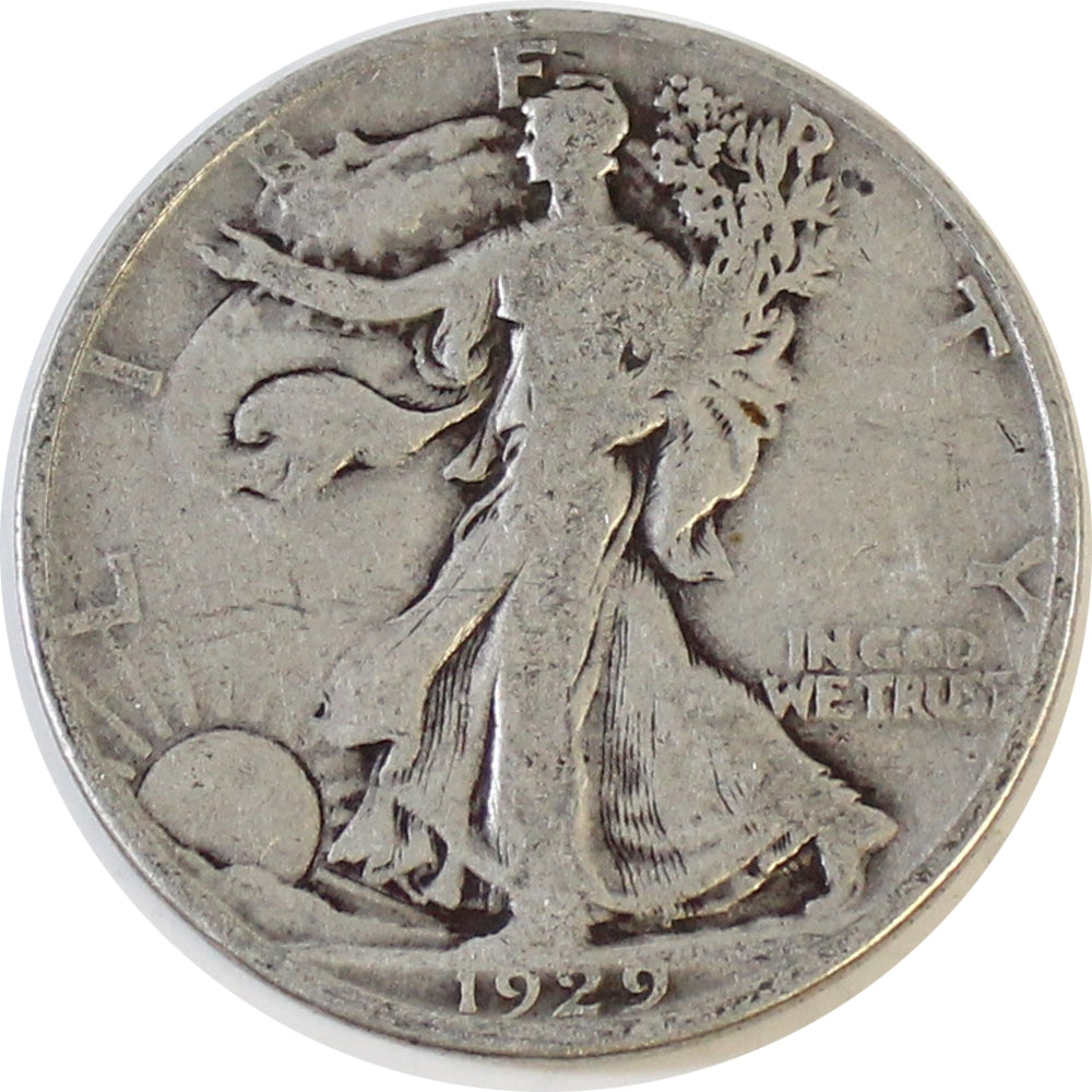 1929 D USA Half Dollar Very Good (VG8)
