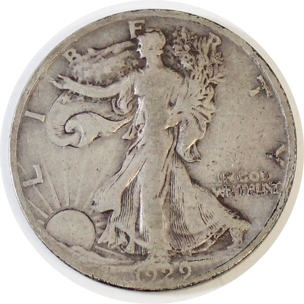 1929 S USA Half Dollar F-VF (F15)