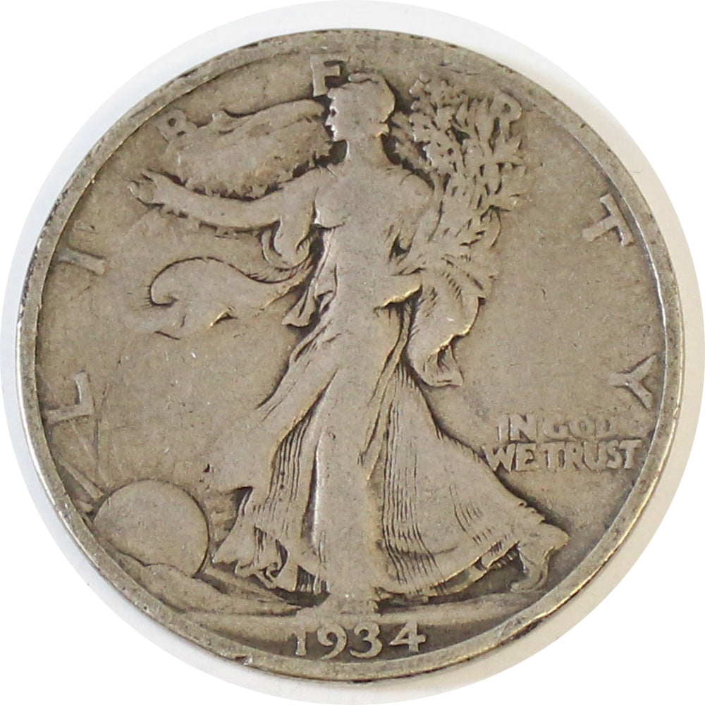 1934 USA Half Dollar Fine (F12)