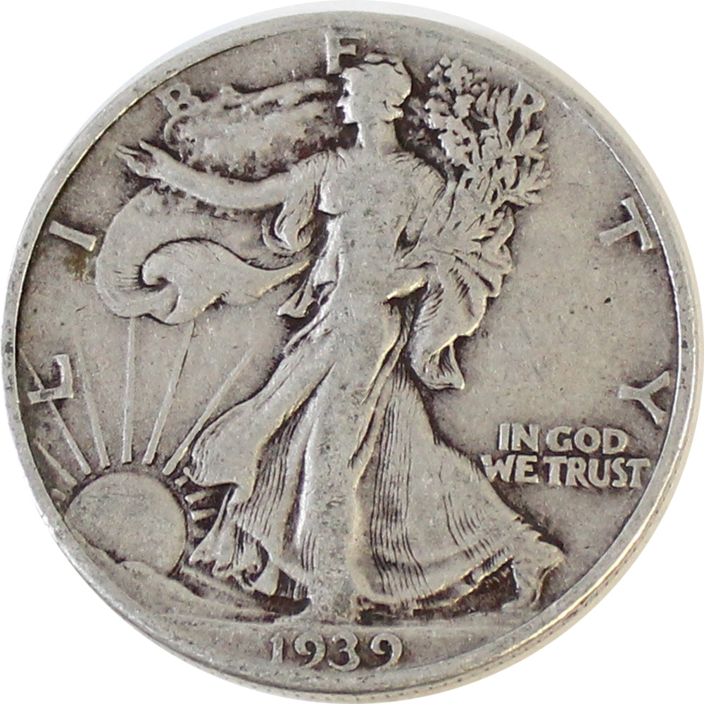 1939 USA Half Dollar F-VF (F15)