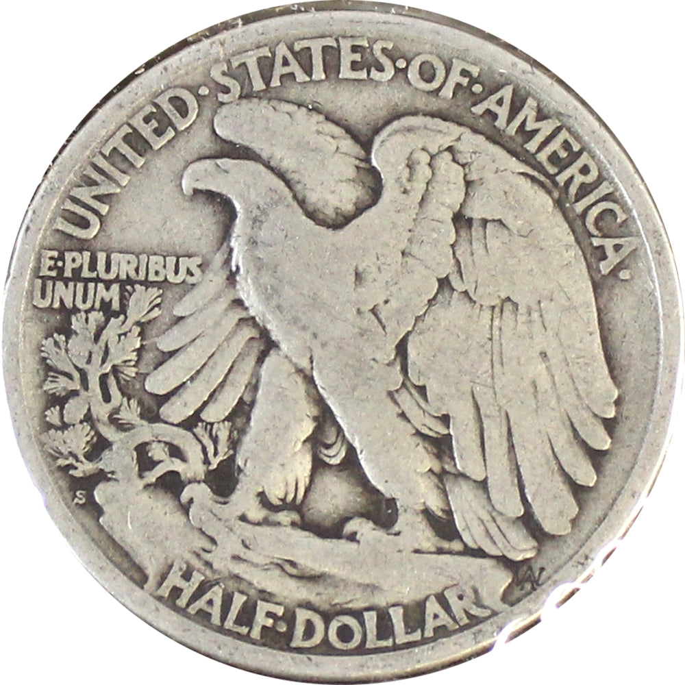 1918 S USA Half Dollar Very Good (VG8)