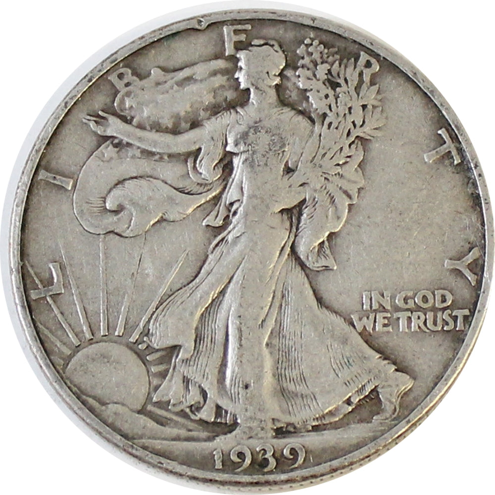 1939 D USA Half Dollar Very Fine (VF20)