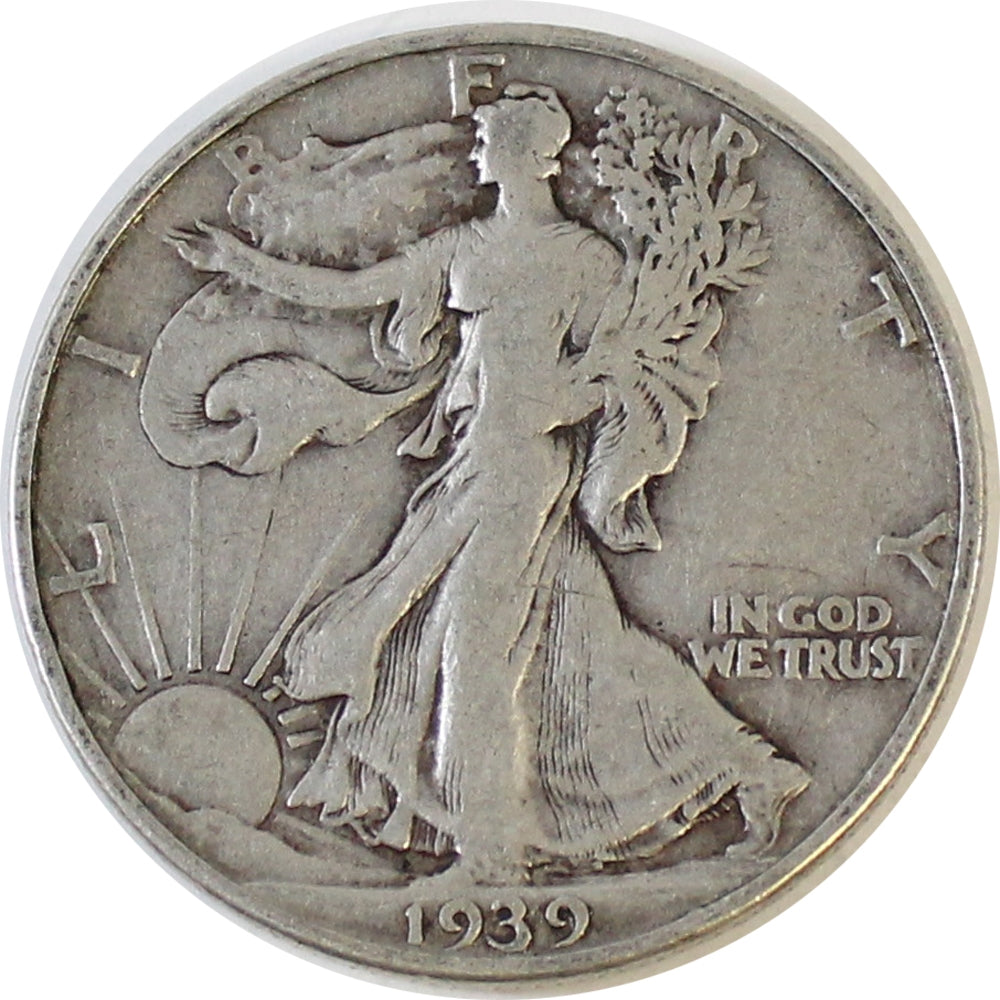 1939 D USA Half Dollar F-VF (F15)