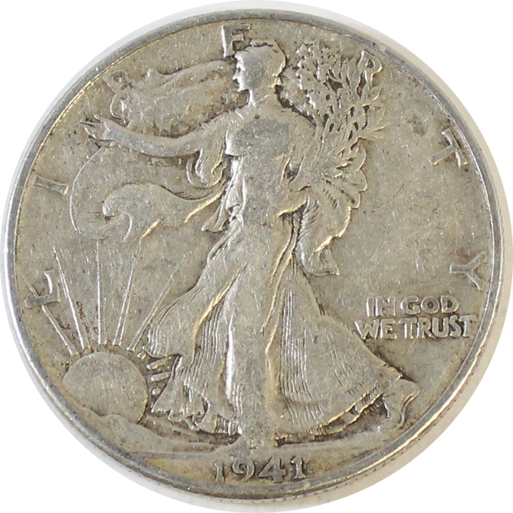 1941 D USA Half Dollar F-VF (F15)