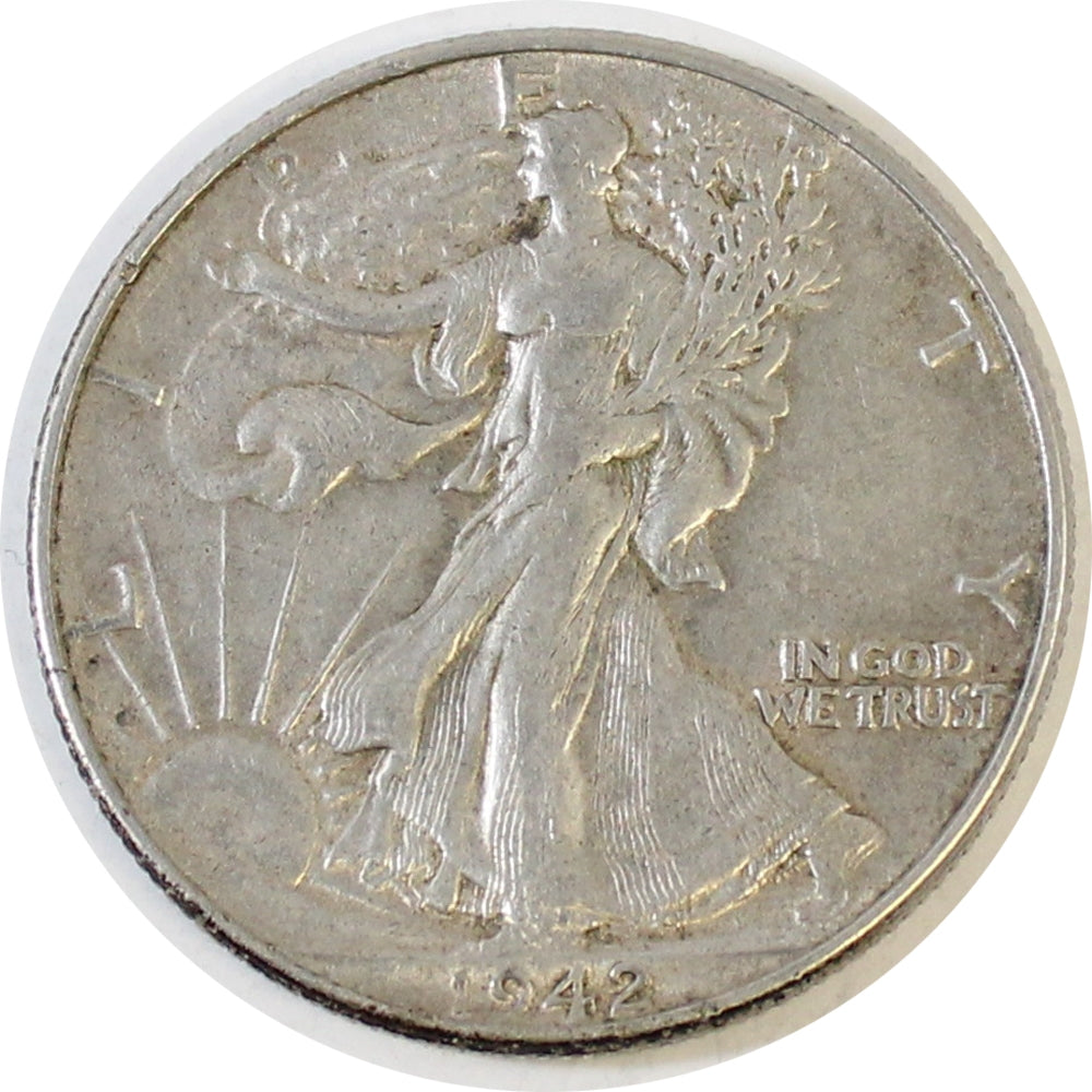 1942 USA Half Dollar EF-AU (EF45)