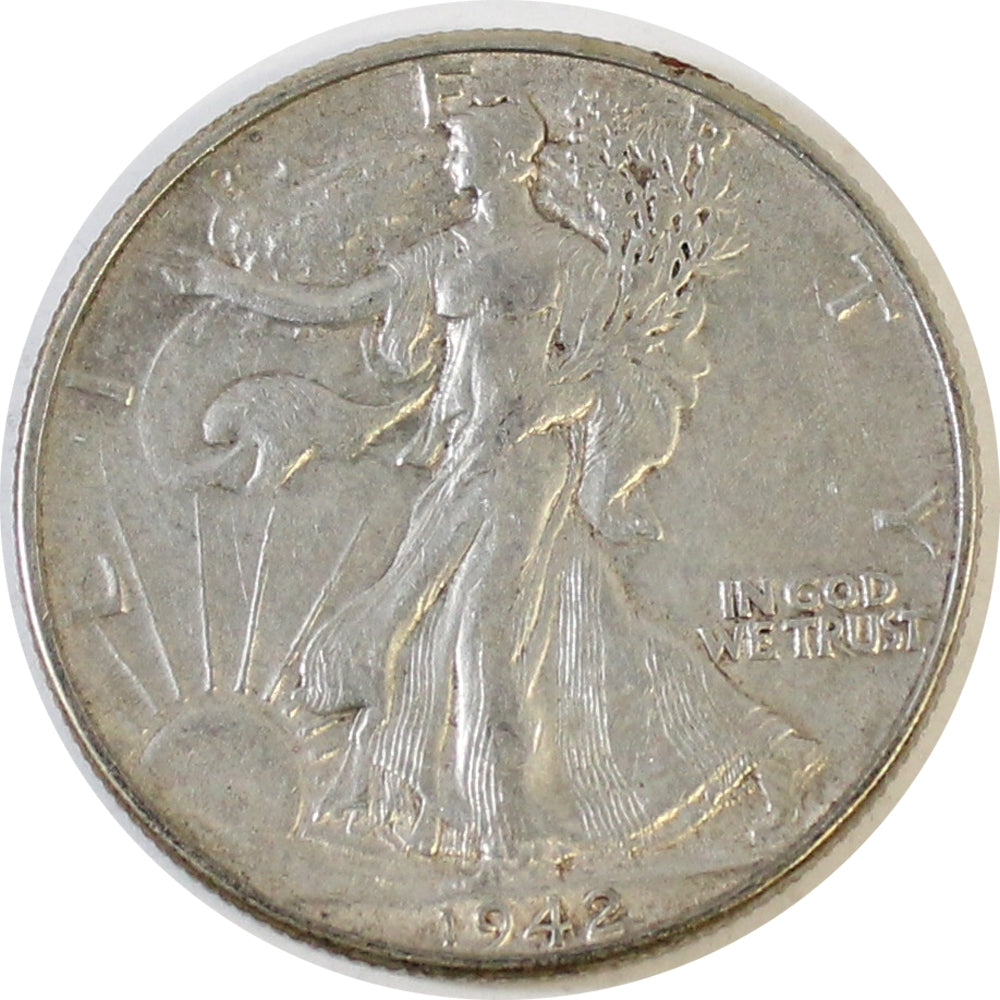 1942 USA Half Dollar Extra Fine (EF40)